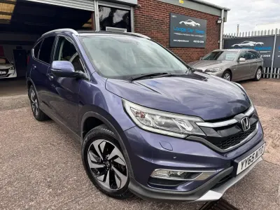 Begagnad Honda CR-V EX 160 HK (117 kW) 2015 Blå SUV
