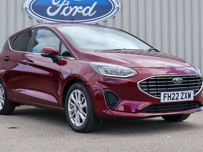 used Ford Fiesta a 1.0T EcoBoost MHEV Titanium Euro 6 (s/s) 5dr Titanium Design Alloys Hatchback