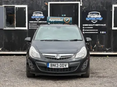 Used Vauxhall Corsa 100 HP (73 kW) 2013 Black Hatchback