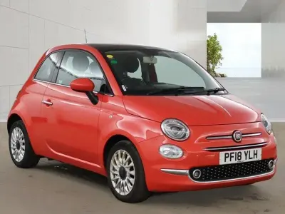 Used Fiat 500 Lounge 69 HP (50 kW) 2018 Pink Hatchback