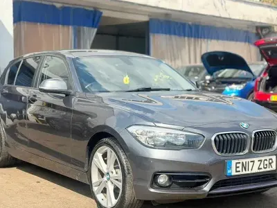 Used BMW 118 Sport Line 136 HP (100 kW) 2017 Grey Hatchback