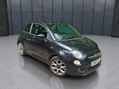 Used Fiat 500 S 69 HP (50 kW) 2015 Black Hatchback