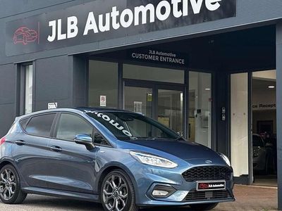Used Ford Fiesta ST-Line 125 HP (91 kW) 2019 Blue Hatchback