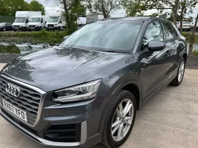 Used Audi Q2 S-Line 150 HP (110 kW) 2017 Grey SUV