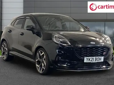 Usado Ford Puma ST 200 CV (147 kW) 2021 Negro SUV