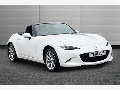 White Used 2016 Mazda MX5 Cabriolet | £8,995 (A bit pricey)