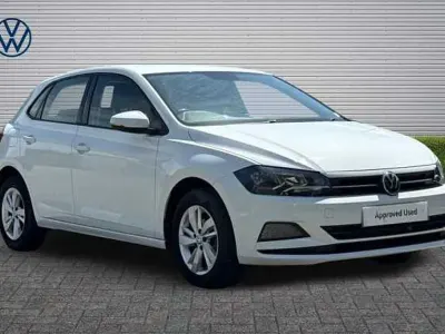 Used VW Polo Edition 95 HP (69 kW) 2019 White Hatchback