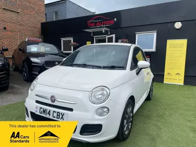 Used Fiat 500 S 69 HP (50 kW) 2014 White Hatchback
