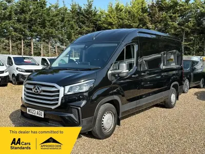 Used Maxus V90 161 HP (118 kW) 2023 Black Van