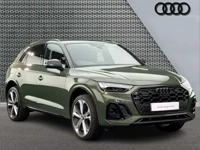 Used Audi Q5 Black Edition 200 HP (147 kW) 2024 Green SUV