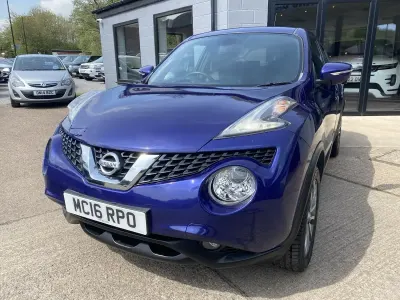 Used Nissan Juke Tekna 117 HP (86 kW) 2016 Blue SUV