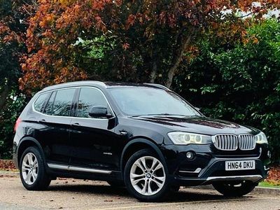 Black Used 2014 BMW X3 xLine SUV | £8,490 (Fair price)