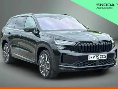 Used Skoda Kodiaq SportLine 150 HP (110 kW) 2025 Black magic pearl effect SUV