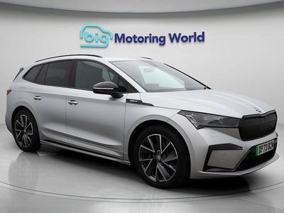 Silver Used 2023 Skoda Enyaq iV SportlinePlus SUV | £26,300 (Fair price)