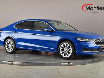 Used Skoda Superb SE L 150 HP (110 kW) 2024 Blue Hatchback
