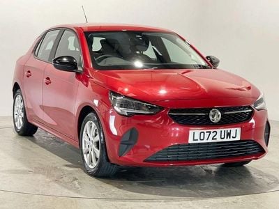 Used Vauxhall Corsa Design Edition 75 HP (55 kW) 2022 Red Hatchback