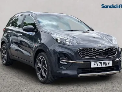 Used Kia Sportage GT-Line 136 HP (100 kW) 2021 Grey SUV