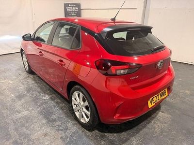 Used Vauxhall Corsa Design Edition 75 HP (55 kW) 2022 Red Hatchback