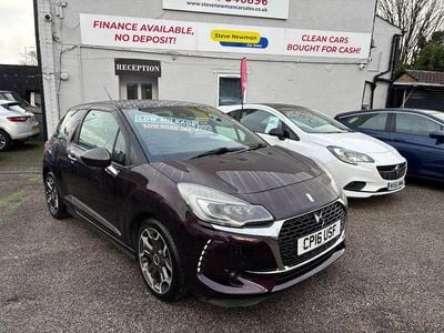 Mauve/purple Used 2016 DS Automobiles DS3 Ultra Prestige Hatchback | £5,995 (Fair price)
