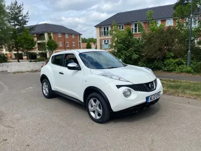Used Nissan Juke Visia 110 HP (80 kW) 2012 White SUV
