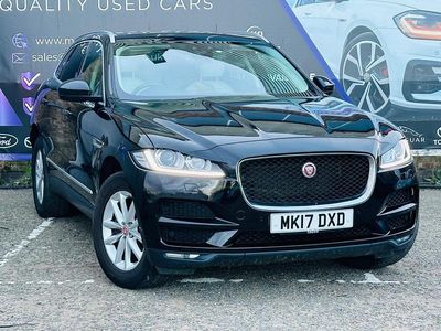 Black Used 2017 Jaguar F-Pace Prestige SUV | £10,700 (Fair price)