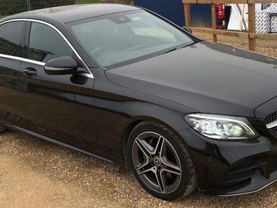 Used Mercedes C220 AMG Line Premium 194 HP (142 kW) 2019 Black Sedan