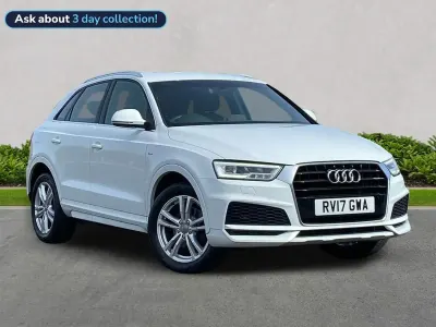 Używany Audi Q3 S-Line 150 KM (110 kW) 2017 Biały SUV