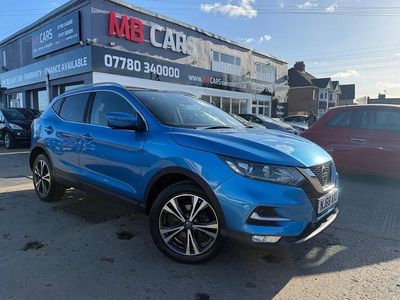 Used Nissan Qashqai N-Connecta 2018 Blue SUV