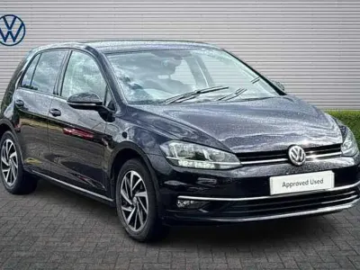 Used VW Golf VII Match 150 HP (110 kW) 2019 Black Hatchback