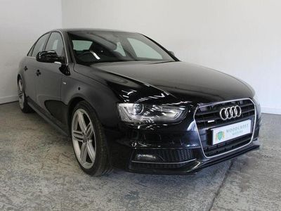 Used Audi A4 S-Line 177 HP (130 kW) 2015 Black Sedan