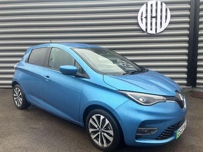 Used Renault Zoe GT-Line 100 kW (136 HP) 2020 Blue Hatchback