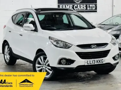 Begagnad Hyundai ix35 Premium 2013 Vit SUV