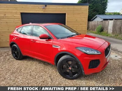 Used Jaguar E-Pace R-Dynamic 249 HP (183 kW) 2019 Red SUV