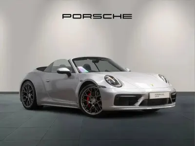 Used Porsche 911S 444 HP (326 kW) 2019 Silver Cabriolet