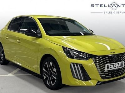 Yellow Used 2024 Peugeot 208 Allure Hatchback | £14,490 (Fair price)
