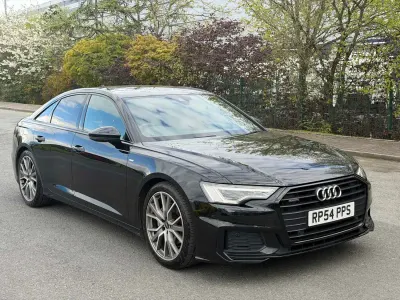 Begagnad Audi A6 Black Edition 204 HK (150 kW) 2022 Svart Sedan