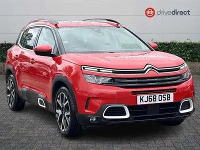 Usado Citroën C5 Aircross Flair 180 HP (132 kW) 2019 Vermelho SUV