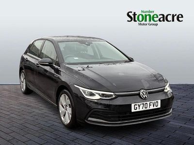 Used VW Golf VII Style 150 HP (110 kW) 2020 Black Hatchback