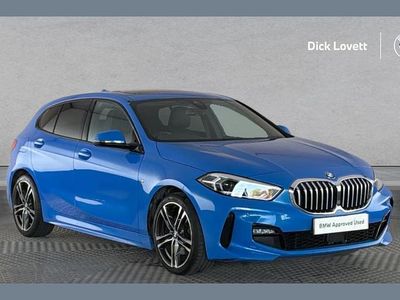 Used BMW 118 M Sport 134 HP (98 kW) 2022 Blue Hatchback