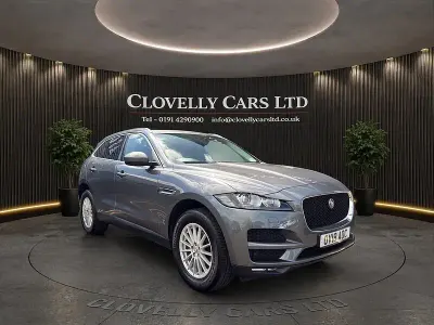Used Jaguar F-Pace Portfolio 180 HP (132 kW) 2018 Grey SUV