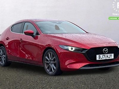 Red Used 2021 Mazda 3 Inclusive Hatchback | £15,899 (Fair price)
