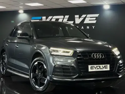 Used Audi Q5 Black Edition 190 HP (139 kW) 2019 Grey SUV
