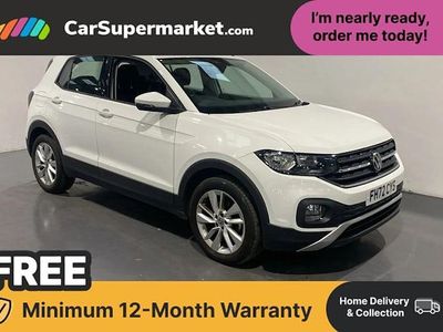 White Used 2023 VW T-Cross SE SUV | £14,997 (Fair price)