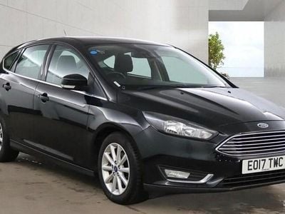 Used Ford Focus Titanium 125 HP (91 kW) 2017 Black Hatchback