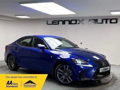 Used Lexus IS300h Sport Line 2018 Blue Sedan