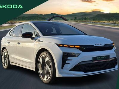 Used Skoda Enyaq iV vRS 250 kW (340 HP) 2025 White SUV