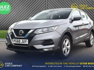Used Nissan Qashqai Acenta Premium 115 HP (84 kW) 2019 Grey SUV