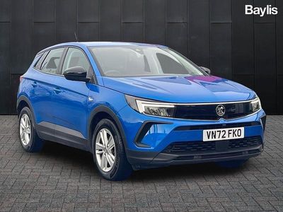 Used Vauxhall Grandland X Design Edition 130 HP (95 kW) 2022 Blue SUV