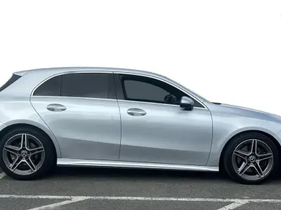 Used Mercedes A220 AMG line 190 HP (139 kW) 2021 Silver Hatchback