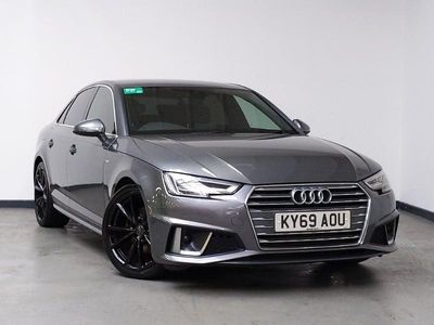 Used Audi A4 S-Line 150 HP (110 kW) 2019 Grey Sedan